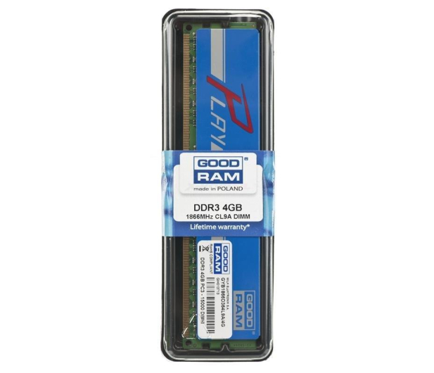 GOODRAM 4GB 1866MHz Play CL9 Niebieskie - 176062 - zdjęcie 2